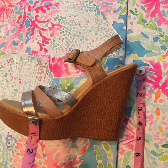 Kork Ease Tan Platform Wedge 8 - Picture 7 of 7